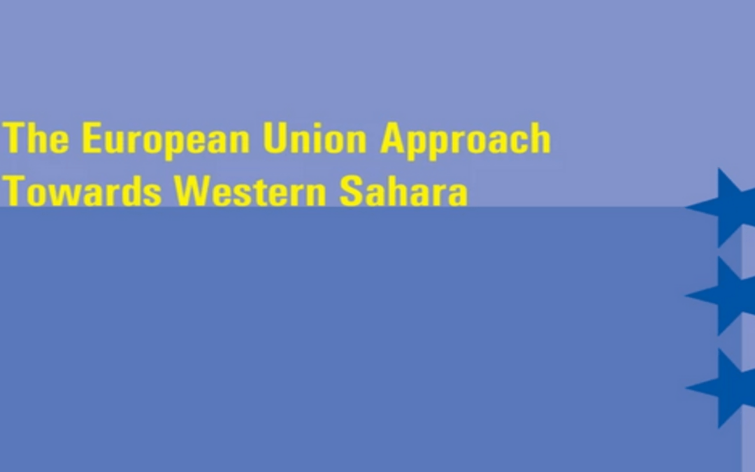 The European Union Approach Towards Western Sahara (M. Balboni, G. Laschi)